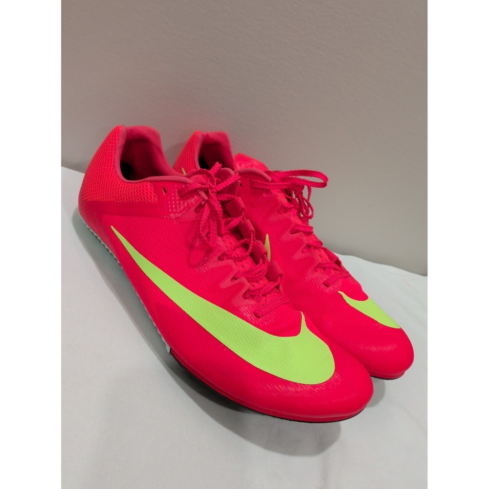 Nike Zoom Rival Sprint Track Spikes Men's 14 Crimson FZ9663-600 New